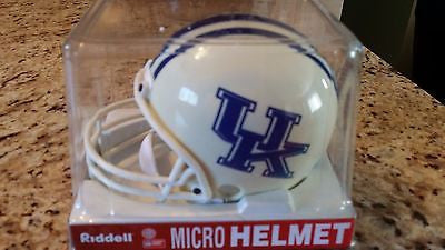 WHITE KENTUCKY WILDCATS RIDDELL MICRO FOOTBALL HELMET NEW IN PACKAGE – Bandwagonfanz Sports