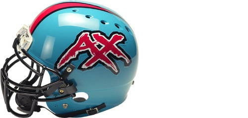 MEMPHIS MANIAX XFL MINI HELMET WWE