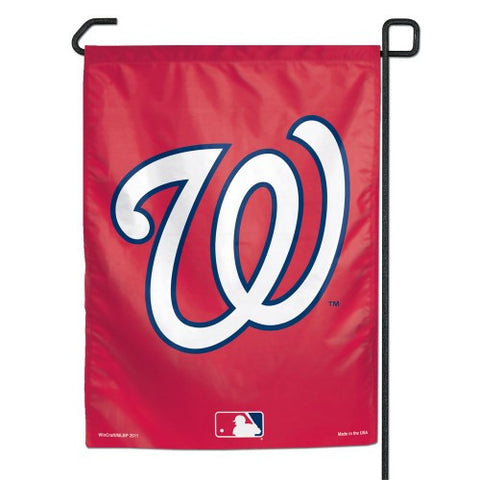 WASHINGTON NATIONALS NEW STYLE 11"X15" GARDEN FLAG BANNER