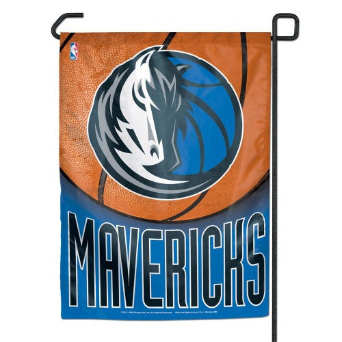DALLAS MAVERICKS 11"x15" garden flag banner new