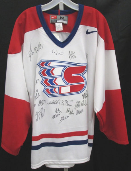 SPOKANE CHIEFS NIKE AUTOGRAPHED HOCKEY JERSEY SIZE MEDIUM ADULT NWT