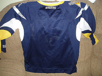 BUFFALO SABRES STITCHED  HOCKEY JERSEY SIZE  L/XL YOUTH