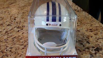 WHITE KENTUCKY WILDCATS RIDDELL MICRO FOOTBALL HELMET NEW IN PACKAGE