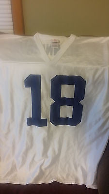 INDIANAPOLIS COLTS PEYTON MANNING  FOOTBALL JERSEY SIZE XL  ADULT