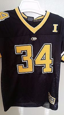 IOWA HAWKEYES  COLOSSEUM FOOTBALL JERSEY SIZE SM/MD 8-12 YOUTH