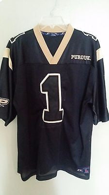 PURDUE BOILERMAKERS STITCHED FOOTBALL JERSEY JERSEY SIZE LARGE ADULT