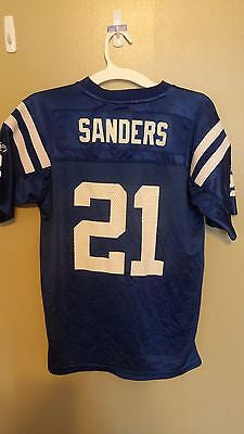 INDIANAPOLIS COLTS BOB SANDERS  FOOTBALL JERSEY SIZE LARGE 14-16 YOUTH
