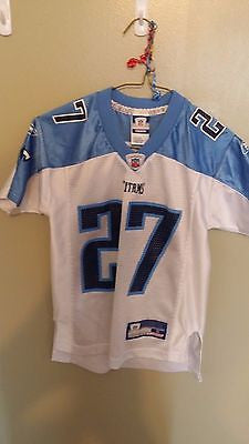 TENNESSEE TITANS EDDIE GEORGE  FOOTBALL JERSEY SIZE SM 8 YOUTH