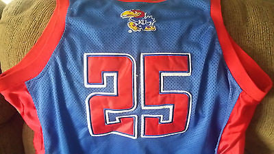 KANSAS JAYHAWKS COLOSSEUM BASKETBALL JERSEY SIZE XL ADULT