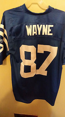 INDIANAPOLIS COLTS REGGIE WAYNE STITCHED FOOTBALL JERSEY SIZE XL  ADULT