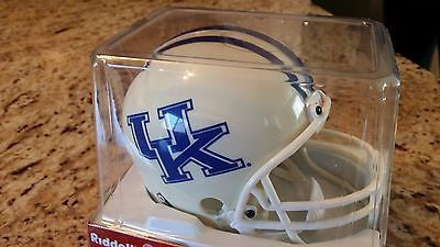 WHITE KENTUCKY WILDCATS RIDDELL MICRO FOOTBALL HELMET NEW IN PACKAGE