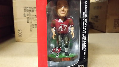 Tampa Bay Buccaneers John Lynch Game Worn Forever Collectibles Bobble Head