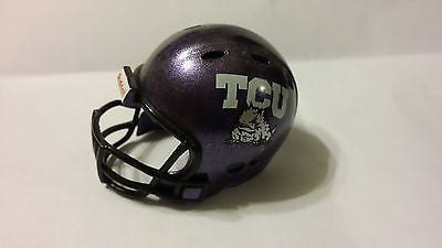 TCU HORNED FROGS THROWBACK POCKET PRO HELMET RIDDELL REVOLUTION