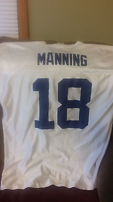 INDIANAPOLIS COLTS PEYTON MANNING  FOOTBALL JERSEY SIZE XL  ADULT