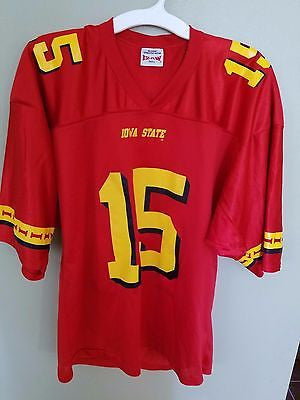 IOWA STATE CYCLONES VINTAGE THROWBACK FOOTBALL JERSEY SIZE SMALL  ADULT