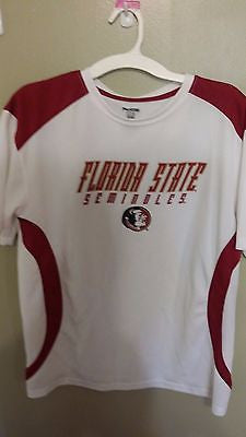 FLORIDA STATE SEMINOLES PULL OVER SHIRT SIZE LARGE ADULT