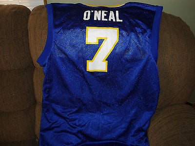 INDIANA PACERS JERMAINE O'NEAL JERSEY SIZE XL  ADULT THROWBACK