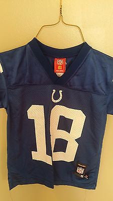 INDIANAPOLIS COLTS PEYTON MANNING FOOTBALL JERSEY SIZE 8 YOUTH #6