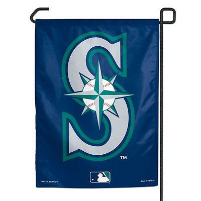 SEATTLE MARINERS 2ND STYLE 11"x15" garden flag banner new