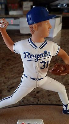 KANSAS CITY ROYALS BRET SABERHAGEN  HOF STATUE STADIUM GIVEAWAY