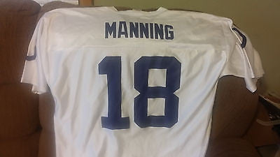 INDIANAPOLIS COLTS PEYTON MANNING  FOOTBALL JERSEY SIZE XL  ADULT