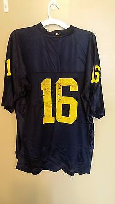 MICHIGAN WOLVERINES ADIDAS FOOTBALL JERSEY SIZE XL ADULT #16