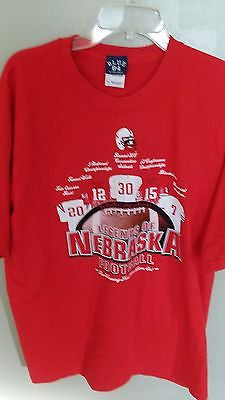 NEBRASKA HUSKERS FOOTBALL LEGENDS T SHIRT SIZE XL ADULT