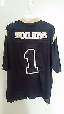 PURDUE BOILERMAKERS STITCHED FOOTBALL JERSEY JERSEY SIZE LARGE ADULT