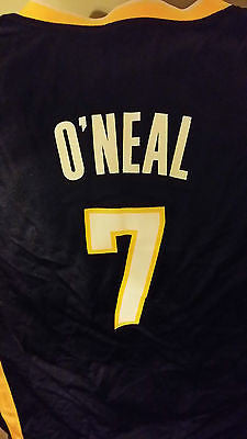 INDIANA PACERS JERMAINE O'NEAL BASKETBALL JERSEY SIZE LARGE YOUTH ADIDAS