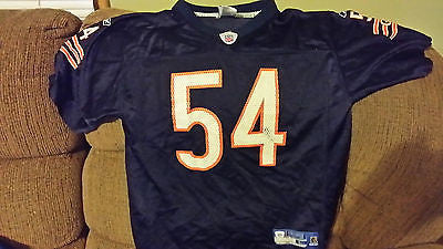 CHICAGO BEARS BRIAN URLACHER FOOTBALL JERSEY SIZE L 14-16 YOUTH