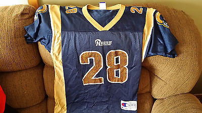 ST LOUIS RAMS MARSHALL FAULK FOOTBALL JERSEY SIZE 14-16 YOUTH