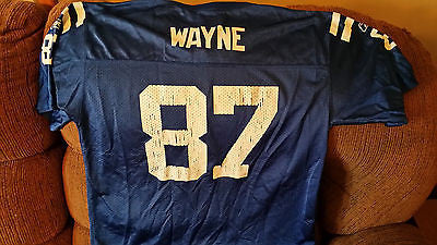 INDIANAPOLIS COLTS REGGIE WAYNE FOOTBALL JERSEY SIZE XL YOUTH TEAM REEBOK