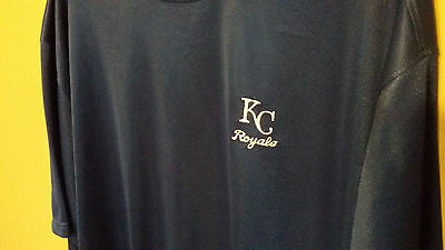 KANSAS CITY ROYALS LEE PULLOVER SHIRT SIZE 2XL ADULT