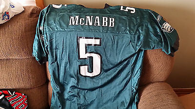 PHILADELPHIA EAGLES DONOVAN MCNABB FOOTBALL JERSEY SIZE XL  ADULT REEBOK