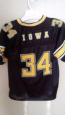 IOWA HAWKEYES  COLOSSEUM FOOTBALL JERSEY SIZE SM/MD 8-12 YOUTH