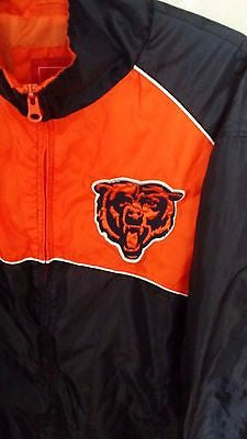 CHICAGO BEARS NFL LIGHTWEIGHT JACKET SIZE LARGE ADULT