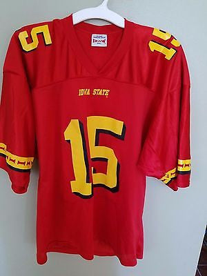 IOWA STATE CYCLONES VINTAGE THROWBACK FOOTBALL JERSEY SIZE SMALL  ADULT