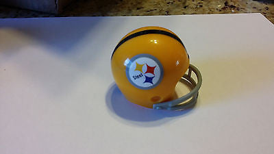 PITTSBURGH STEELERS YELLOW THROWBACK  2 BAR POCKET PRO HELMET