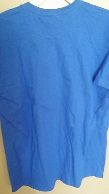 LETS GO DUKE BLUE DEVILS T SHIRT SIZE LARGE ADULT