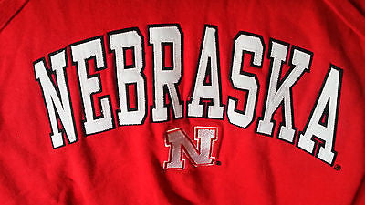 NEBRASKA HUSKERS PULLOVER SWEATSHIRT SIZE XL ADULT