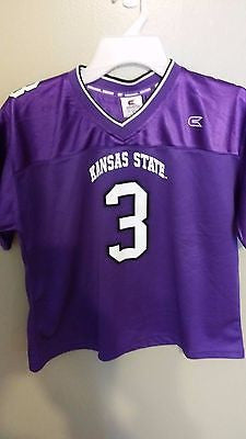COLOSSEUM KANSAS STATE WILDCATS FOOTBALL JERSEY SIZE MED ADULT JRS