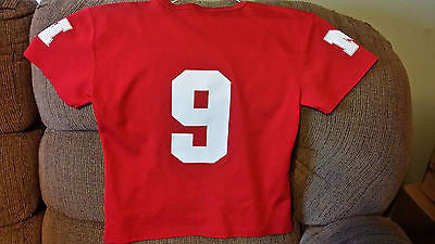 NEBRASKA HUSKERS ADIDAS FOOTBALL JERSEY SIZE LARGE  ADULT JRS