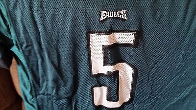 PHILADELPHIA EAGLES DONOVAN MCNABB FOOTBALL JERSEY SIZE XL ADULT  STITCHED