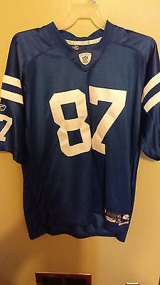 INDIANAPOLIS COLTS REGGIE WAYNE STITCHED FOOTBALL JERSEY SIZE XL  ADULT