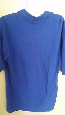 DUKE BLUE DEVILS POLO SHIRT SIZE LARGE ADULT