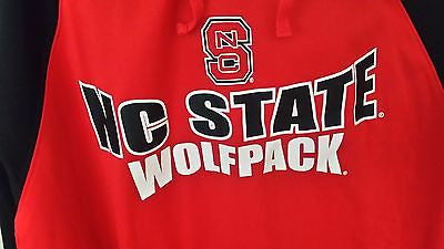 NORTH CAROLINA STATE WOLFPACK  PULL OVER HOODIE SWEATSHIRT MED NEW