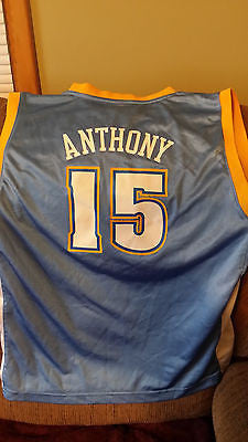DENVER NUGGETTS CARMELO ANTHONY BASKETBALL JERSEY SIZE XL 18-20  YOUTH