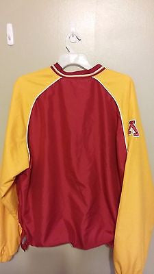 MINNESOTA GOLDEN GOPHERS LIGHT WEIGHT PULL OVER JACKET SIZE XL ADULT