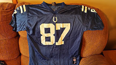 INDIANAPOLIS COLTS REGGIE WAYNE FOOTBALL JERSEY SIZE XL YOUTH TEAM REEBOK