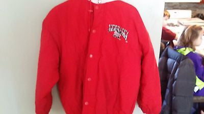 NEBRASKA HUSKERS STARTER WINTER COAT JACKET SIZE LARGE ADULT